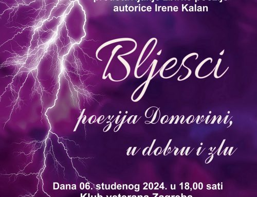 Bljesci – poezija Domovini, u dobru i zlu