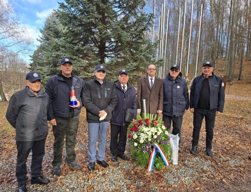 OBILJEŽENA 33.GODIŠNJICA POGIBIJE 11 HRVATSKIH BRANITELJA NA PAPUKU 1991.g.